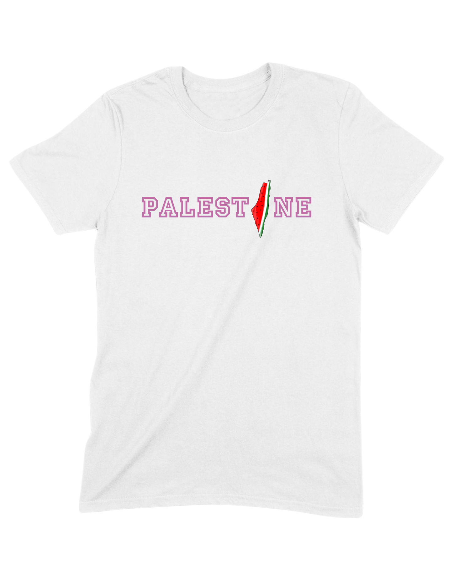 Pink Palestine Watermelon Tee